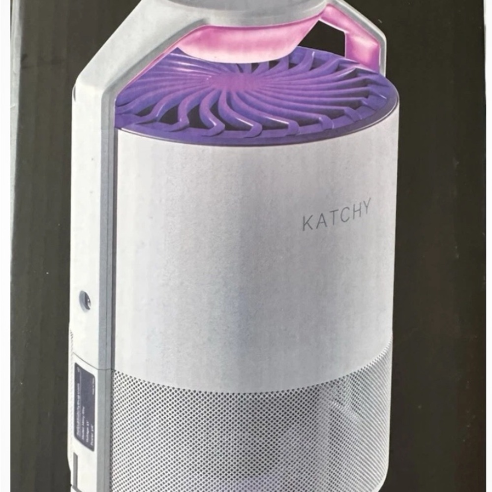 Purple and White Insect Trap